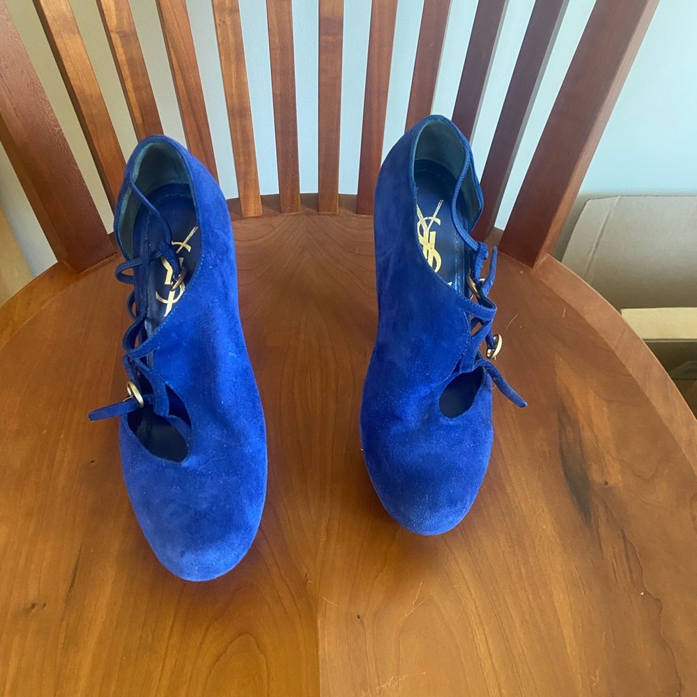 YSL Suede Women's Heels